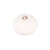 Reality FURRY Pendant Light beige, 1-light source