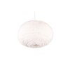 Reality FURRY Pendant Light beige, 1-light source