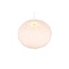 Reality FURRY Pendant Light beige, 1-light source