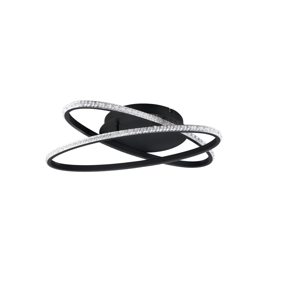 Reality LANE Ceiling Light LED black, 1-light source