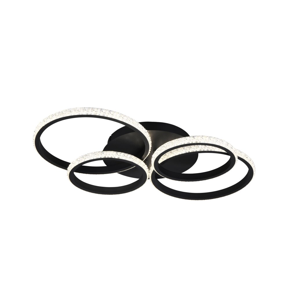 Reality CIRES Ceiling Light LED black, 1-light source