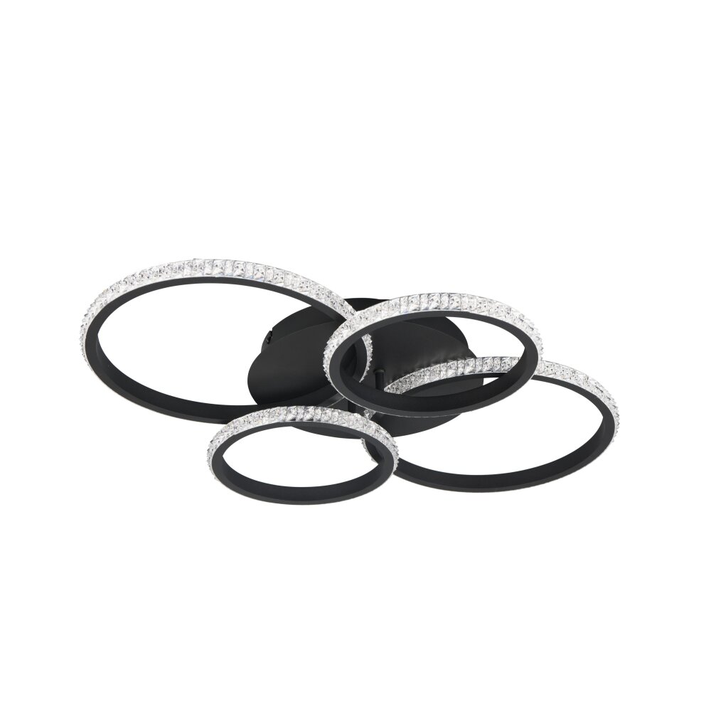 Reality CIRES Ceiling Light LED black, 1-light source