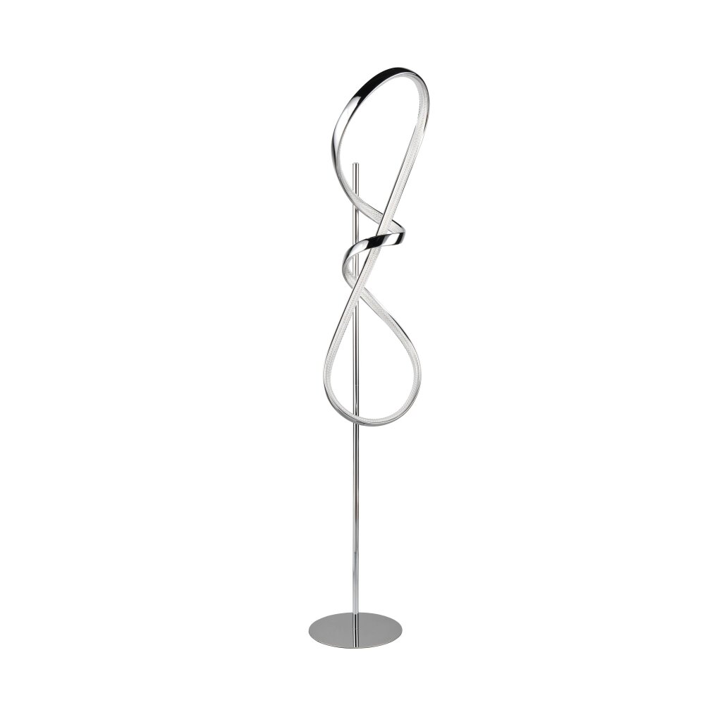 Reality PADUA Floor Lamp LED chrome, 1-light source