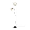 Reality HAVAL Floor Lamp black-gold, 2-light sources