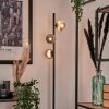 Remaisnil Floor Lamp - glass 10 cm Smoke-coloured, 3-light sources