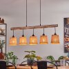 Soungou Pendant Light Ecru, black, 5-light sources