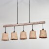 Soungou Pendant Light Ecru, black, 5-light sources