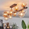 Chehalis Ceiling Light - glass 10 cm, 12 cm, 15 cm Amber, clear, 10-light sources