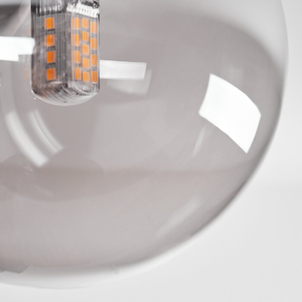 Chehalis Ceiling Light - glass 10 cm, 12 cm, 15 cm Amber, Smoke-coloured, 10-light sources