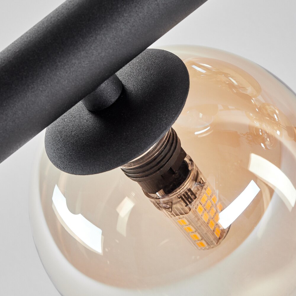 Chehalis Ceiling Light - glass 10 cm, 12 cm, 15 cm Amber, Smoke-coloured, 10-light sources