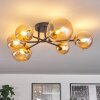 Chehalis Ceiling Light - glass 10 cm, 12 cm, 15 cm gold, black, 6-light sources