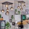 Chehalis Ceiling Light - glass 10 cm, 12 cm, 15 cm gold, black, 5-light sources