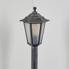 Loria path light black, silver, 1-light source