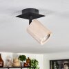 Postigo Ceiling Light black, 1-light source