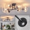 Chehalis Ceiling Light - glass 12 cm, 15 cm clear, 6-light sources