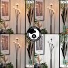 Bernado Floor Lamp - glass 10 cm clear, 5-light sources