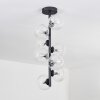 Chehalis Ceiling Light - glass 12 cm clear, 8-light sources