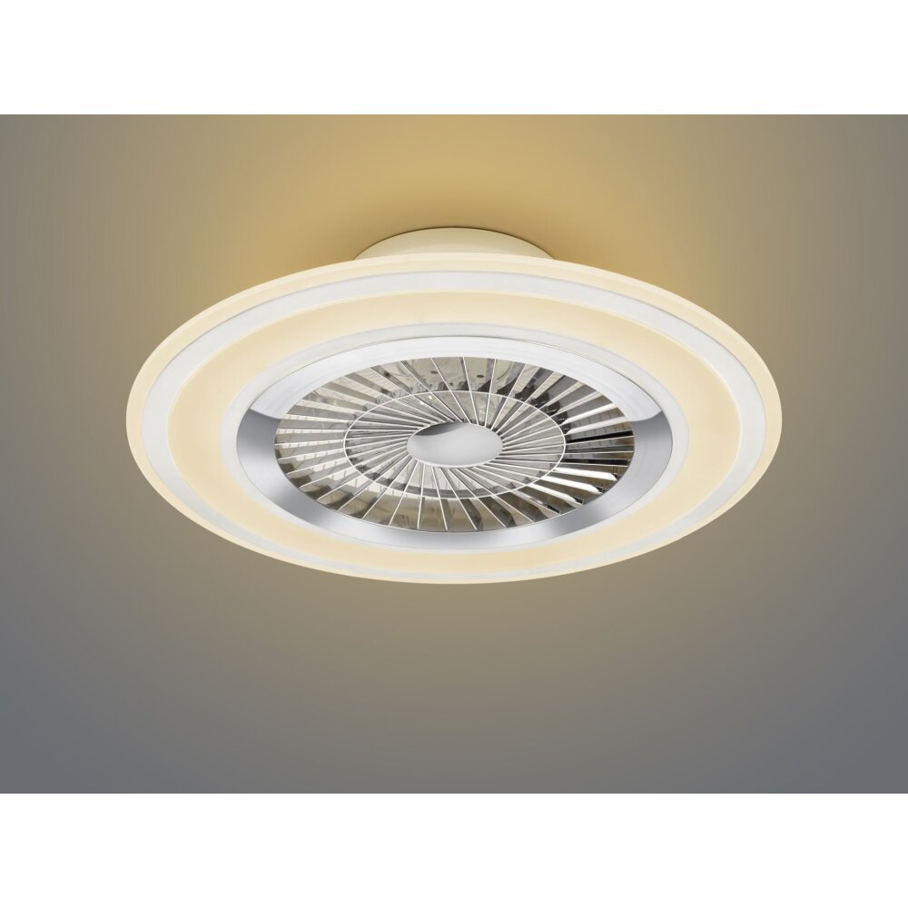 Reality Flaga ceiling fan LED white, 1-light source, Remote control