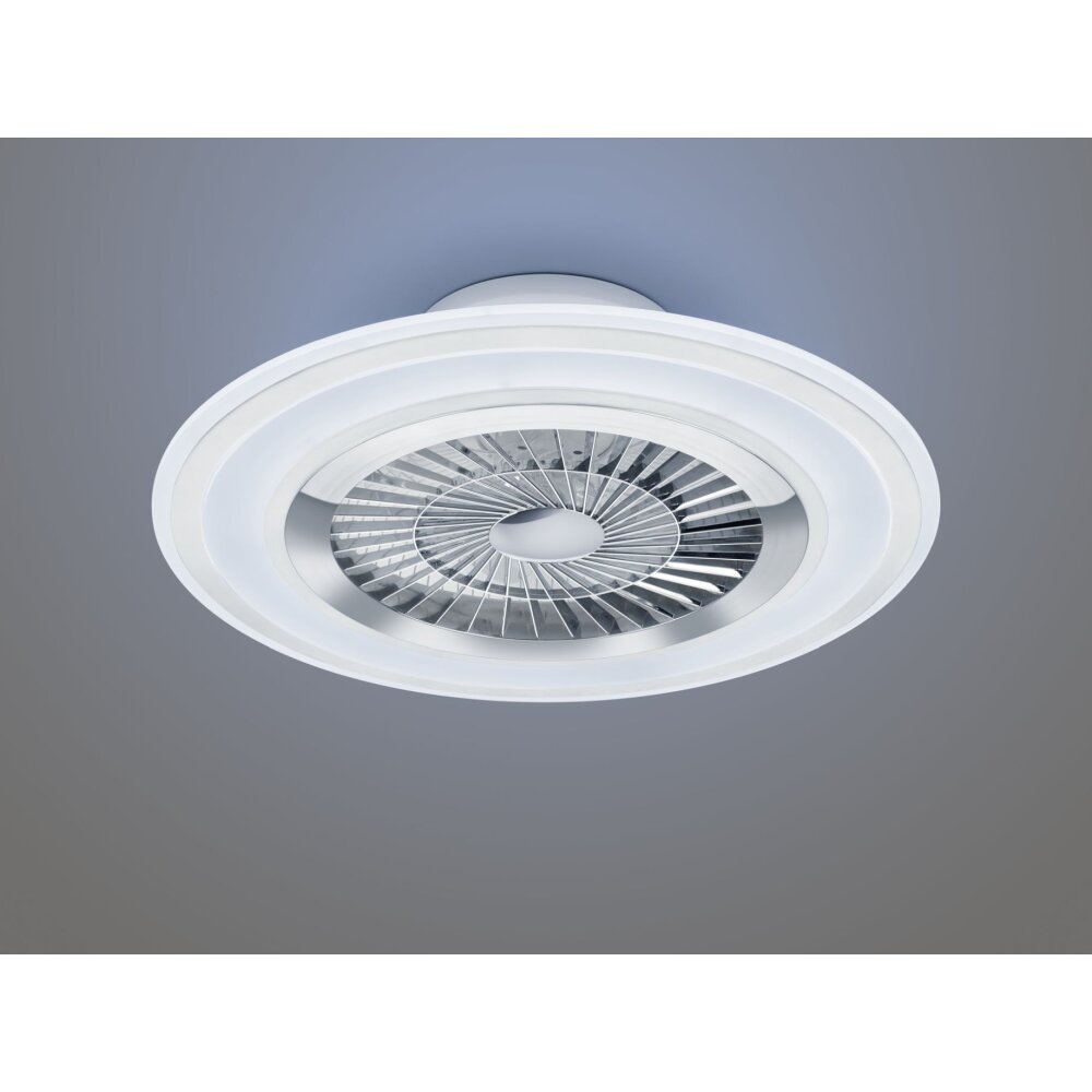 Reality Flaga ceiling fan LED white, 1-light source, Remote control