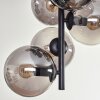 Gastor Ceiling Light - glass 15 cm Smoke-coloured, 8-light sources