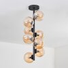 Chehalis Ceiling Light - glass 12 cm Amber, 8-light sources