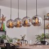 Ripoll Pendant Light - glass 30 cm chrome, 4-light sources