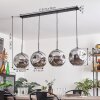 Ripoll Pendant Light - glass 30 cm chrome, 4-light sources