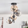 Gastor Ceiling Light - glass 15 cm Amber, clear, Smoke-coloured, 4-light sources