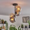 Gastor Ceiling Light - glass 15 cm Amber, clear, Smoke-coloured, 4-light sources