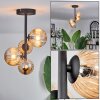 Chehalis Ceiling Light - glass 10 cm,12 cm Amber, 4-light sources