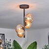 Chehalis Ceiling Light - glass 10 cm,12 cm Amber, 4-light sources