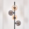 Gastor Floor Lamp - glass 15 cm Amber, Smoke-coloured, 4-light sources