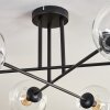 Koyoto Ceiling Light - glass 15 cm clear, 6-light sources