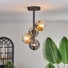 Chehalis Ceiling Light - glass 10 cm Amber, clear, Smoke-coloured, 4-light sources