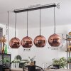 Koyoto Pendant Light - glass 30 cm coppery, 4-light sources