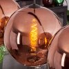 Koyoto Pendant Light - glass 30 cm coppery, 4-light sources