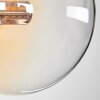 Chehalis Ceiling Light - glass 10 cm Amber, clear, 4-light sources