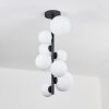 Chehalis Ceiling Light - glass 10 cm, 12 cm, 15 cm white, 8-light sources