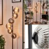 Remaisnil Floor Lamp - glass 15 cm Smoke-coloured, 6-light sources