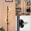 Remaisnil Floor Lamp - glass 10 cm, 12 cm clear, 5-light sources