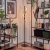 Remaisnil Floor Lamp - glass 10 cm, 12 cm Amber, 5-light sources