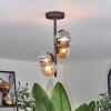 Chehalis Ceiling Light - glass 10 cm, 12 cm Amber, clear, Smoke-coloured, 4-light sources