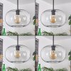 Ripoll Pendant Light - glass 30 cm clear, 4-light sources