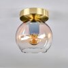 Koyoto Ceiling Light - glass 15 cm Amber, clear, 1-light source