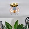 Koyoto Ceiling Light - glass 15 cm Amber, clear, 1-light source