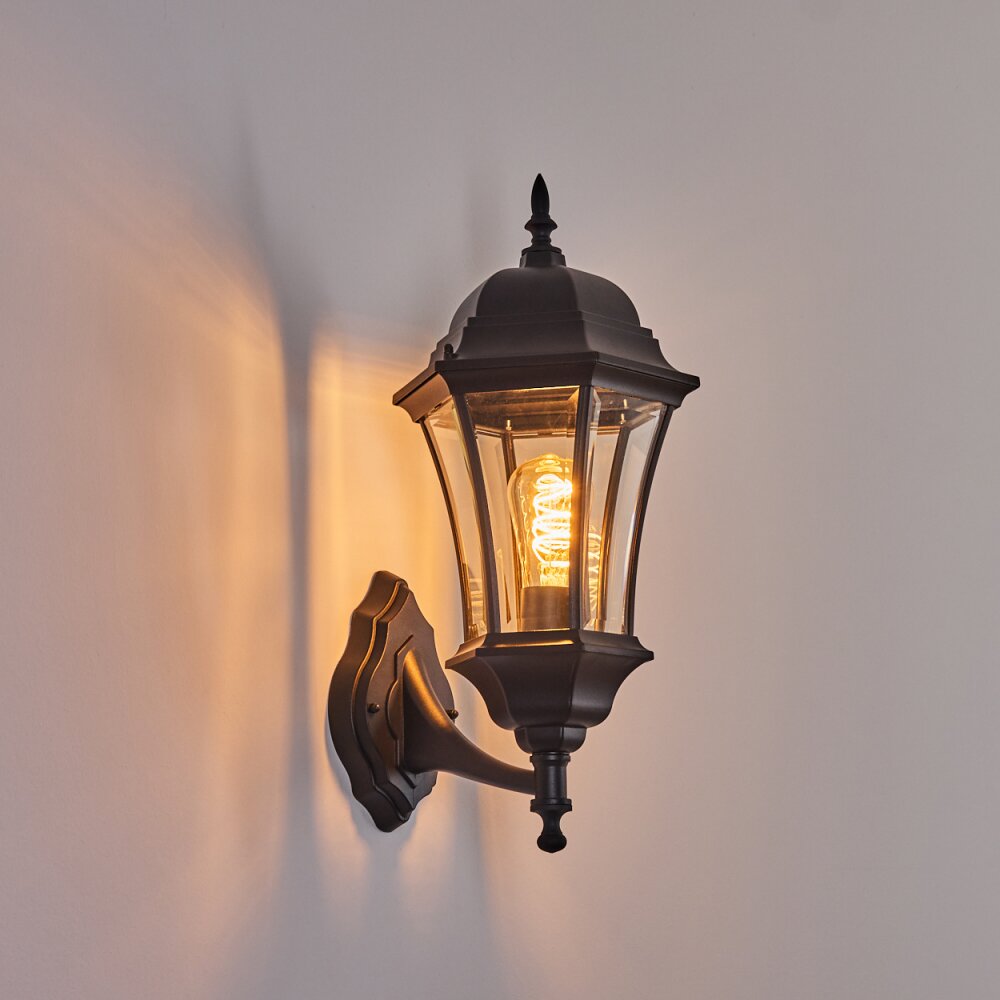Etoe Outdoor Wall Light black, 1-light source