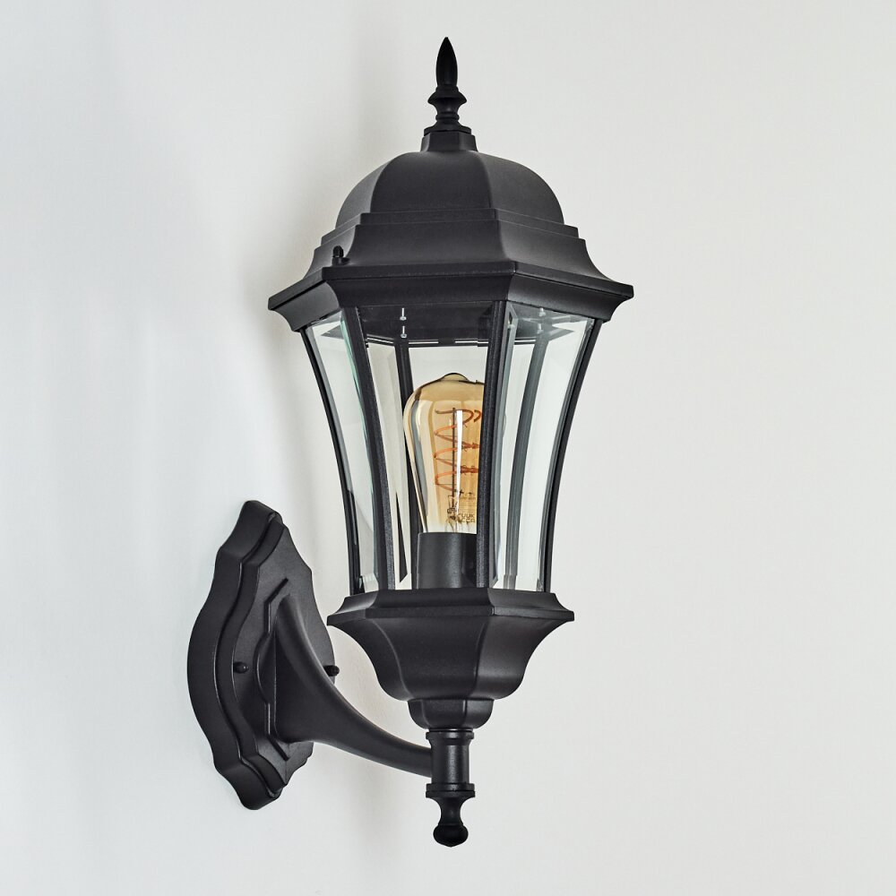 Etoe Outdoor Wall Light black, 1-light source