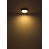 Globo BRANZA Ceiling Light LED black, 1-light source, Remote control