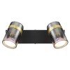 Globo TRABBY Ceiling Light black, 2-light sources