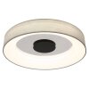 Globo TERPSA Ceiling Light LED black, white, 1-light source, Remote control